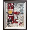 Image 1 : Janier Perfect Wine Acrylic on Canvas Heavy Texture Fantastic Original