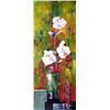 Image 2 : Fantastic Large Original Textured Floral Acrylic Painting Janier Signed Art