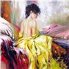 Image 3 : Impressionistic Large Painting on Canvas Pino Inspired Colorful Original Art