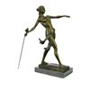 Image 8 : Amazon Queen 1911 Paris Saloon Winner Bronze Sculpture on marble base Statue