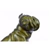 Image 2 : 15 Lbs English Bulldog Dog Animal edition Bronze Sculpture on Marble Base Statue