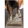 Image 2 : Greek Warrior Bronze Sculpture on marble base Statue