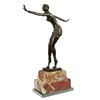 Image 8 : Stunning Dancer Rose on Marble base Bronze Statue