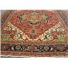 Image 3 : handmade Heriz Serapi Pattern Hand Woven Rug Rare