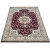 Image 1 : Authentic Part Silk Fine Persian Tabriz Rug