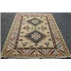 Image 1 : Unusual and Exotic Design Handmade Fine Shirvan-Kazak Rug