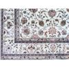 Image 2 : Elegant and Captivating Fine Hand Made Part Silk Persian-Pak Kashan Rug
