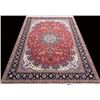 Image 1 : Absolutely Fabulous Super Fine Part Silk Fine Persian Tabriz Rug