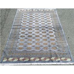 Highly Rare Unique Color, Lustrous Fine Quality Handmade Bokhara Rug