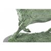 Image 3 : Solid Bronze Sculpture Of A Bull on Marble Base