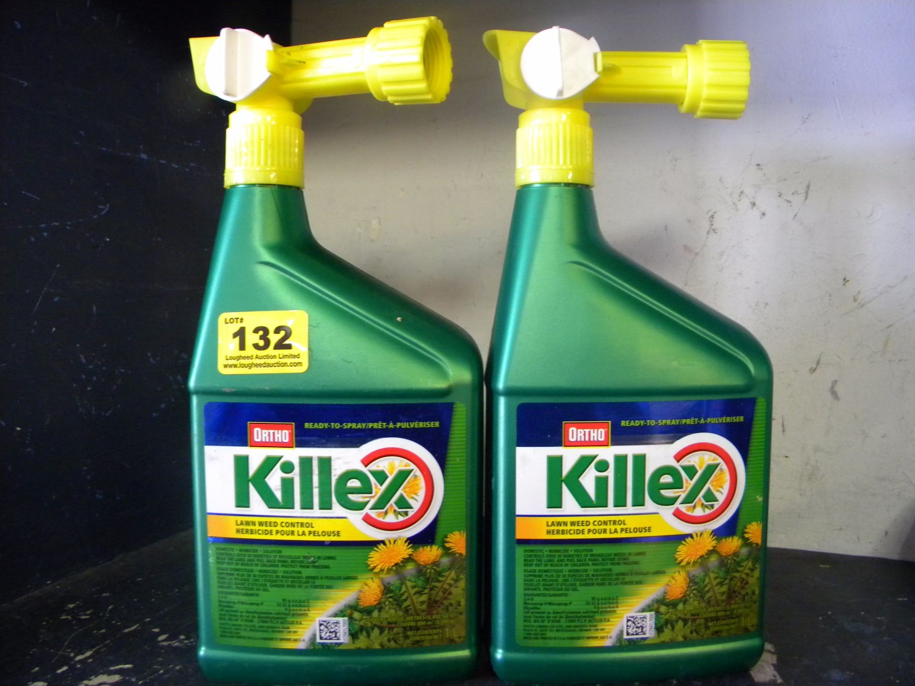 2 JUGS OF ORTHO KILLEX LAWN WEED CONTROLLER