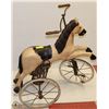 Image 1 : VINTAGE STYLE TOY HORSE WITH WHEELS