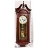 Image 1 : CHERRY WOOD COLOR WALL MOUNT PENDULUM CLOCK
