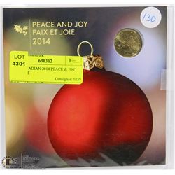 CANADIAN 2014 PEACE & JOY COIN SET