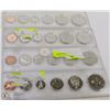 Image 1 : LOT OF 4 CANADA COIN SETS IN VARIOUS YEARS