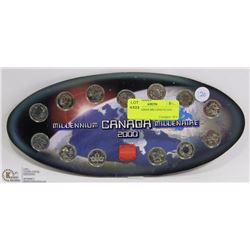 CANADIAN MILLENNIUM 2000 COIN SET