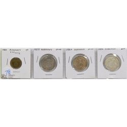 LOT OF 4 GERMAN COINS INCL YEARS 1937, 1939 AND