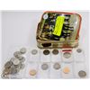 Image 1 : TIN OF BUFFALO NICKELS AND MORE