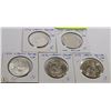 Image 1 : LOT OF 5 USA 1972 LIBERTY DOLLARS