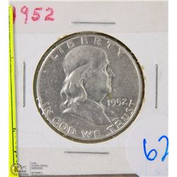 USA 1952 SILVER 50 CENT COIN