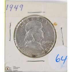 USA 1949 SILVER 50 CENT COIN