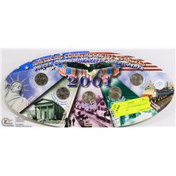 AMERICA'S COMMEMORATIVE QUARTER SET