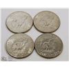 Image 1 : LOT OF 4 USA 1972 DOLLARS