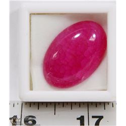 NATURAL PINK DRAGON VEINS 31CT