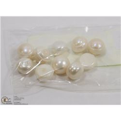 FRESH WATER PEARLS TOTAL 73CT 10PCS