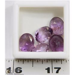 NATURAL AMETHYST TOTAL 30CT 5PCS