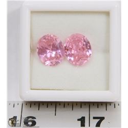BABY PINK ZIRCONIA TOTAL 17CT 2PCS