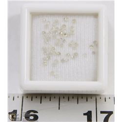 NATURAL DIAMONDS TOTAL 1CT 77PCS