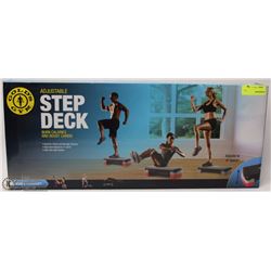GOLD'S GYM ADJUSTABLE STEP DECK