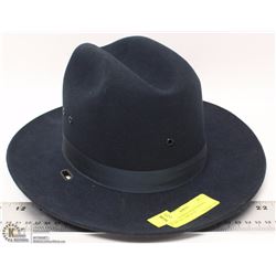 BLUE STRATTON SELF FORMING RCMP HAT SIZE 6-7/8