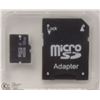 Image 1 : NEW 32GB MICRO SD CARD WITH ADAPTOR