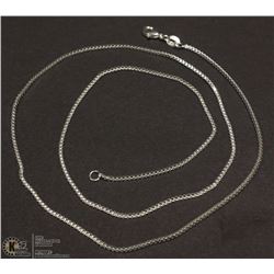 NEW 22" BOX LINK CHAIN