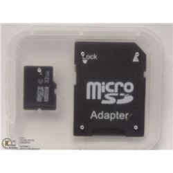 NEW 32GB MICRO SD CARD WITH ADAPTOR