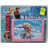 Image 1 : NEW KIDS FROZEN WALLET AND WATCH SET