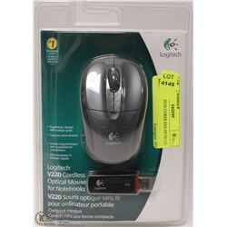 NEW LOGITECH CORDLESS OPTICAL MOUSE