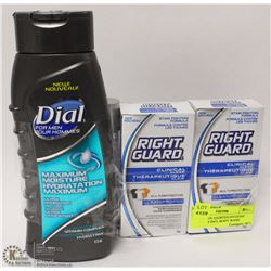 LOT OF MEN ASSORTED HYGIENE PRODUCTS INCL BODY WASH