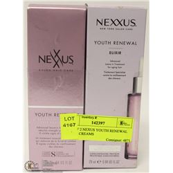 LOT OF 2 NEXUS YOUTH RENEWAL ELIXIR CREAMS