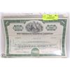Image 1 : LOT OF 20 ASSORTED STOCK CERTIFICATES FROM 1960'S
