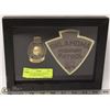 Image 1 : FRAMED OKLAHOMA HIGHWAY PATROL GODE BADGE &