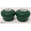 Image 1 : LOT OF TWO PRORASO SHAVING SOAP IN A BOWL