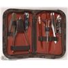 Image 1 : 10 PIECE MANICURE SET   NEW IN CASE