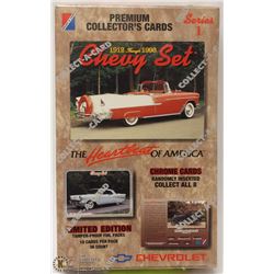 1993 CHEVROLET COLLECT-A-CARD FACTORY SEALED BOX