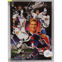 125) WAYNE GRETZKY LITHOGRAPH LIMITED EDITION