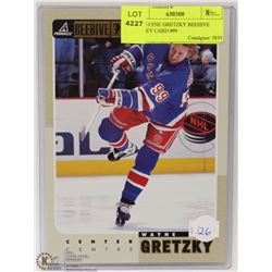 126) WAYNE GRETZKY BEEHIVE HOCKEY CARD #99