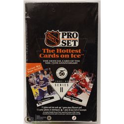1991-92 PRO SET HOCKEY FACTORY SEALED BOX SERIES 2