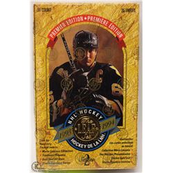 1993-94 HOCKEYLEAF SET PREMIER EDITION FACTORY